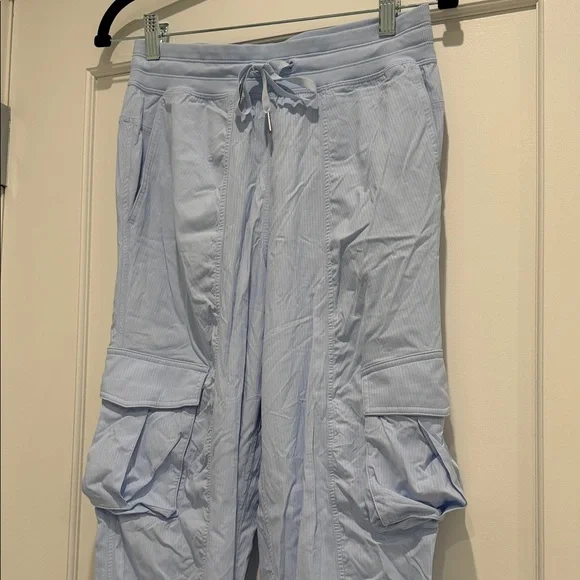 Lululemon Dance Studio Relaxed Fit Mid Rise Cargo Joggers Windmill Size 8 - Picture 9 of 11